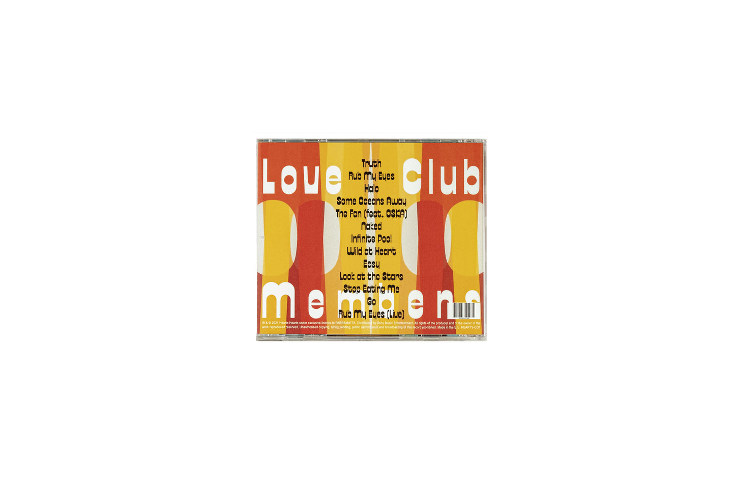 Hearts Hearts CD "Love Club Members"